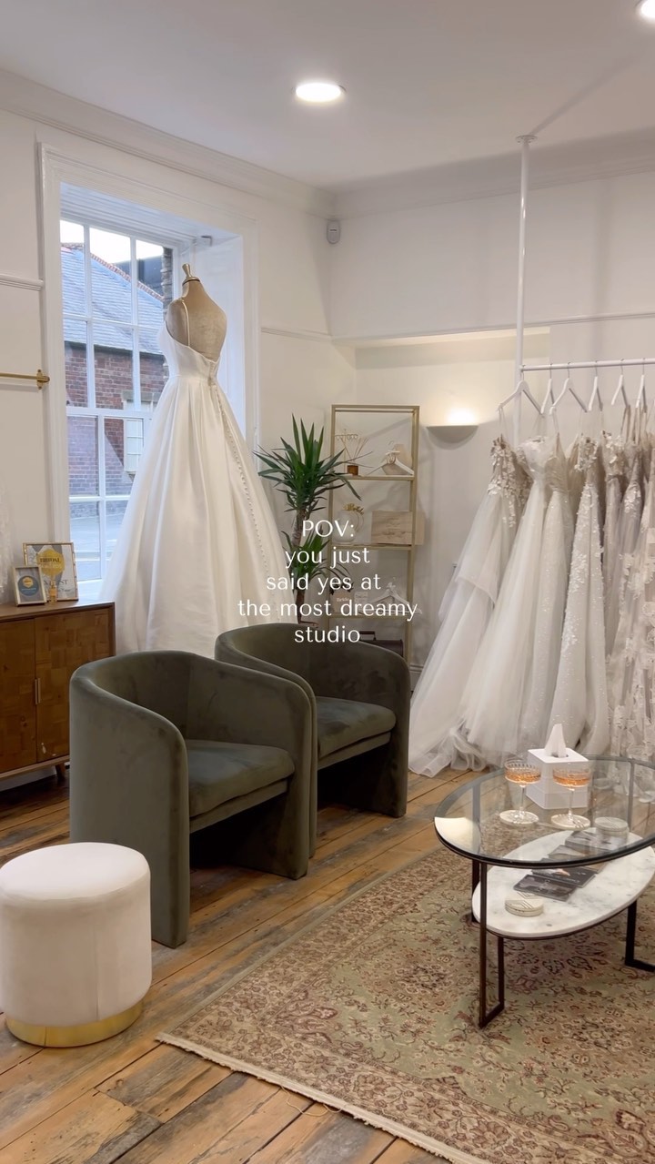 POV :: You just said yes at the most dreamy studio - ours ◊One of our favourite feelings is when you find your precious one with us - the smiles, the celebrations, fizz, goodies & the 'YES' snaps with you all ◊#yestothedress #pov #youarepreciousbridal #dreamweddingdress #weddingboutique #weddingdressshop #bridaltownhouse #bridalboutique #yourdreamdressliveshere #designerbridal #designerweddingdresses #newcastlebride #northeast #newcastleupontyne