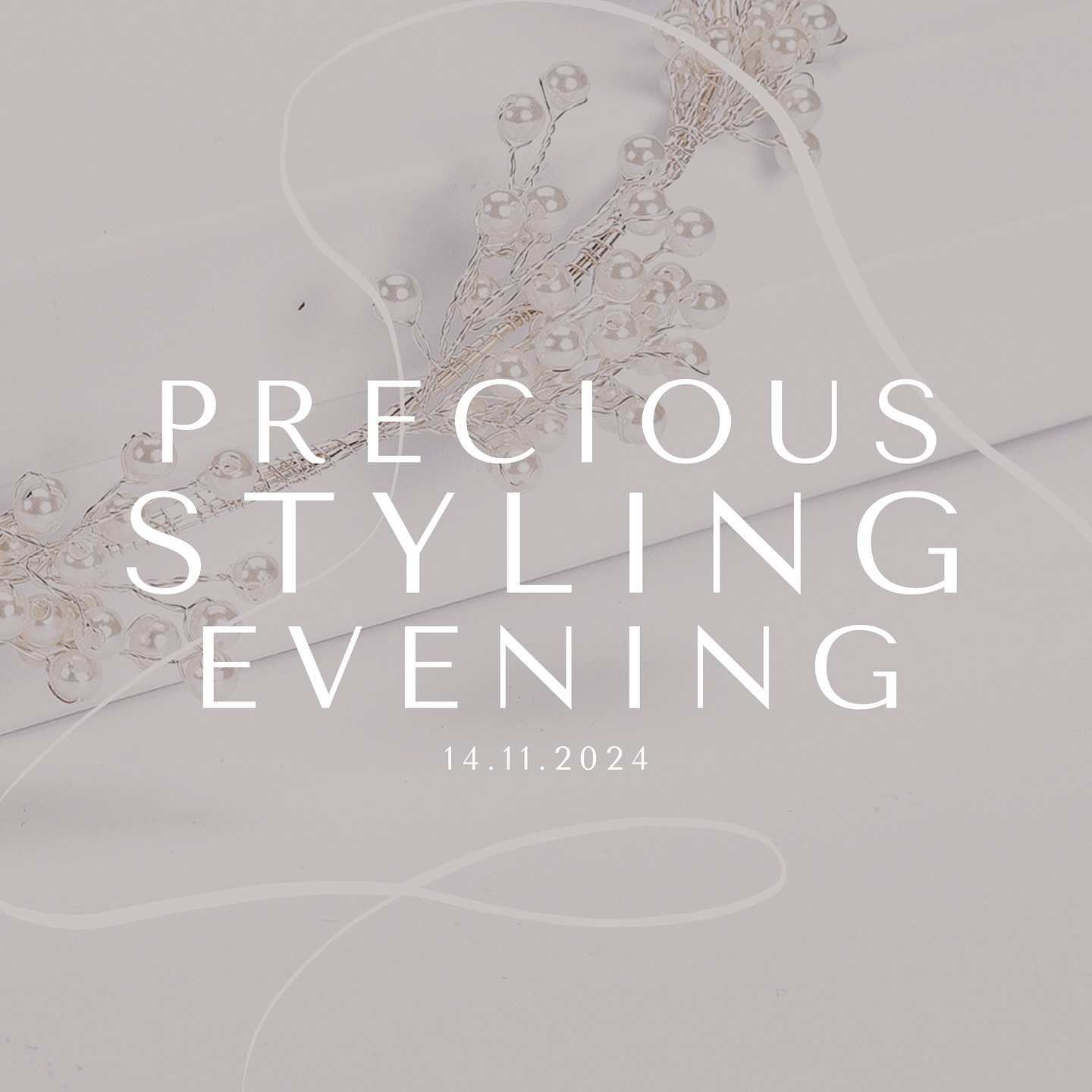 PRECIOUS STYLING EVENING ~ Join us for an EXCLUSIVE evening at our bridal townhouse to choose from one stunning range of bridal accessories here for one night only ◊Be welcomed with a glass of fizz, peruse our full accessory & veil collection with additional new design preview pieces here for the night by our designer @perla_byhaloandco ◊We will also have these talented local crafters & industry experts to help make your wedding prep even easier… ◊Chat to bridal expert @lisajoneshairandmakeupartist all about skincare prep, bridal tips & ideas for your personal bridal look ◊@otisandpearljewellery will be joining us with lots of gorgeous pieces perfect for bridal party gifting ◊@guerlainfenwickncl will be here to talk through bridal scents & engraving ◊@etch_cut will be taking personalised hanger orders ◊@studiosocial_north will be taking fun photos in their booth for you as a take home memory of your bridal planning ◊PLUS receive 10% off all accessory orders placed at the event- HIT THE LINK in our bio and choose ‘Precious Styling Evening’ 14th November 6-8pm ◊Please note -Tickets are £10 for our brides plus one guest, due to the nature of the event & places are limited precious ones so be quick to book xo ◊#bridalstyling #bridalaccessories #bridetobe #preciousstylingevening #youarepreciousbridal