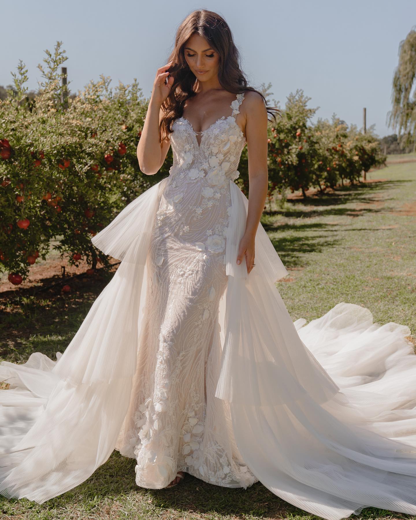 Meet SUZETTE ◊This absolute double stunner by @madilanebridal gives two looks to your day with her detachable overskirt train … bringing texture & drama to your ceremony before wowing your guests with your glam fitted style underneath for the dancefloor ◊Ready to try on now at our Newcastle Boutique ◊#youarepreciousbridal #bridalstudio #newcastlebride #bride #bridalgown #bridalinspo #weddingdress #bride2025 #2024bride #bride2024 #bridalstyle #stylishbride  #bohobride #modernbride #yestothedress #youarepreciousloves #dressoftheday #isaidyes #weddingdressgoals #dressgoals #dreamweddingdress #designerbridal #elegantwedding #madilane #suzettemadilane #charltonhall #lepetitchateau #lartingtonhall