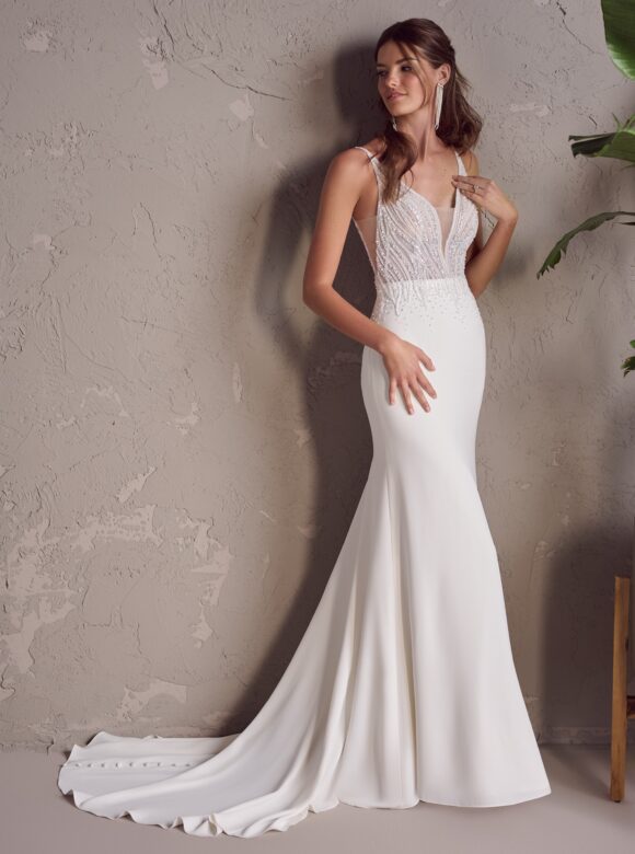 Rebecca Ingram Jenrose Sheath Wedding Dress 24RS196A01 Alt50 IV